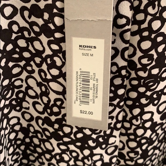 NWT!! - Apt. 9 Spaghetti Strap Blouse - Picture 2 of 4